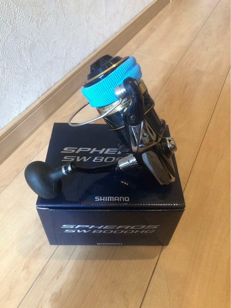 SHIMANO 21 SPHEROS SW8000HG リール
