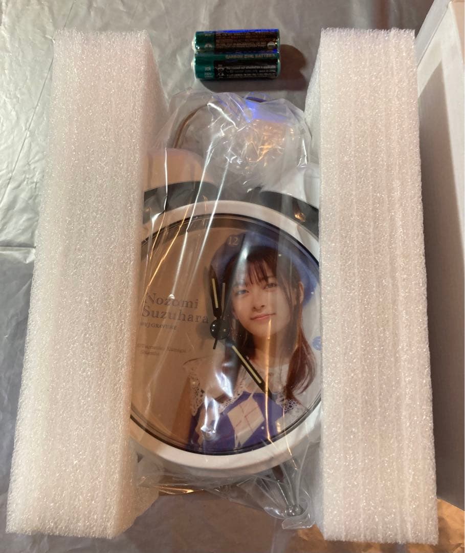 鈴原希実　目覚まし時計　ボイス付き