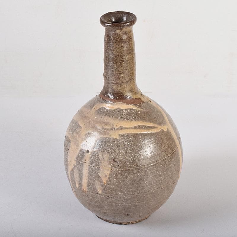 唐津焼　古唐津　釉垂瓶　徳利　C　R8323