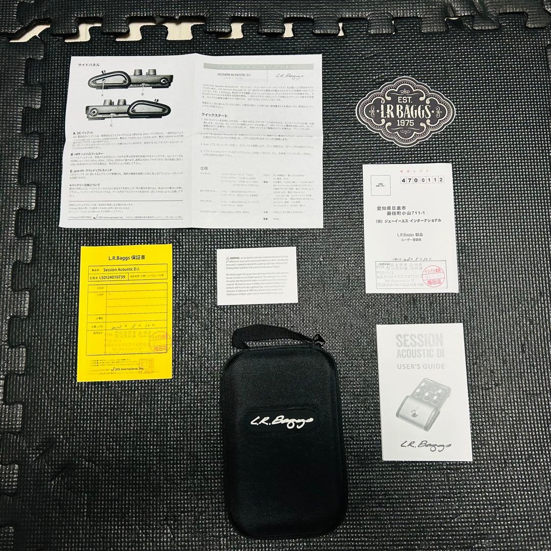 【ほぼ未使用】L.R.Baggs Session Acoustic DI