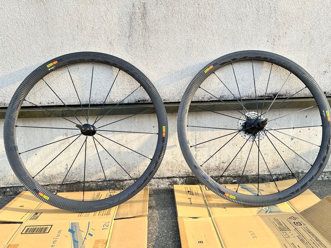 値下げ　MAVIC コスミックカーボン40mmハイト SSC