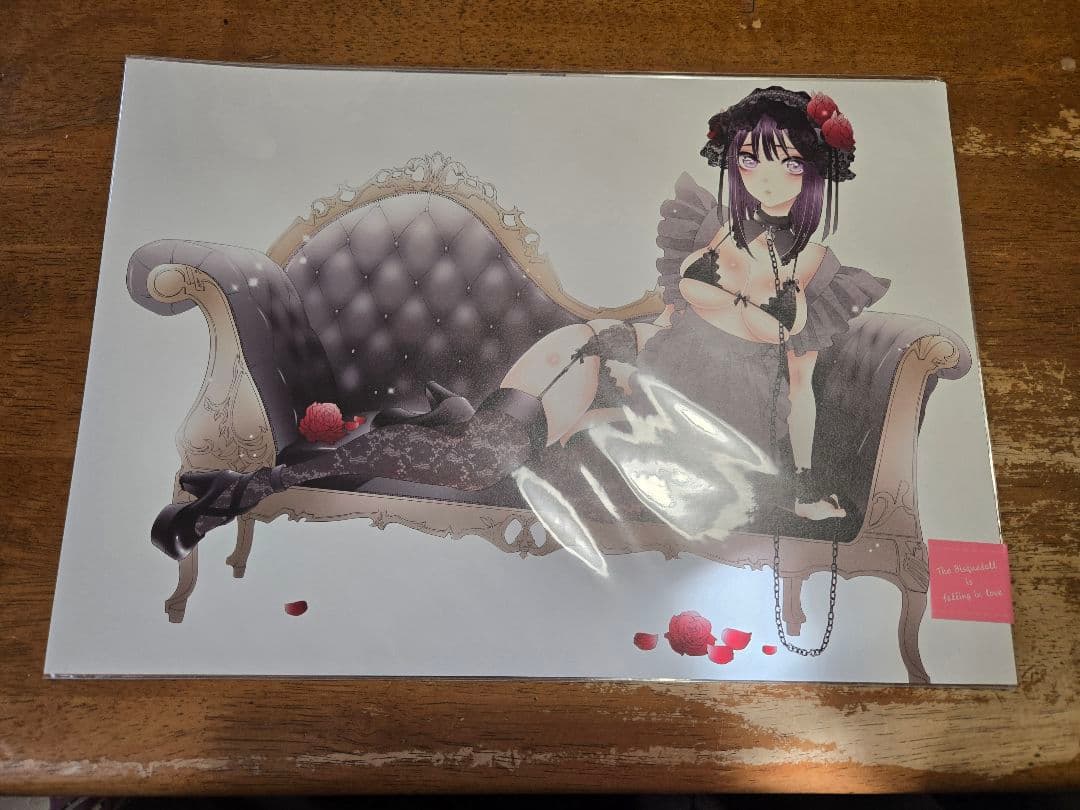 その着せ替え人形は恋をする 着せ恋展 原画シート 黒江雫（ランジェリー）
