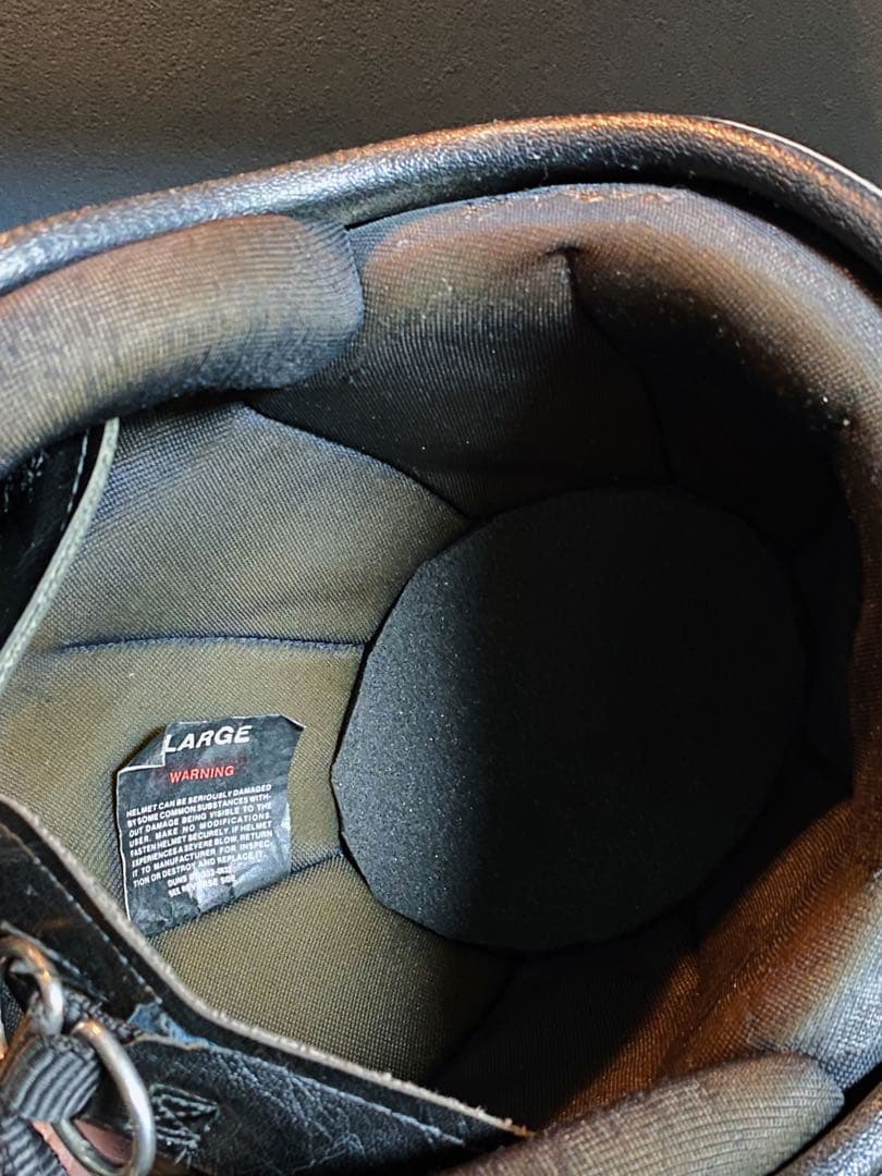 アンティーク雑貨 DUNS HELMET 1980s 1990s BLACK