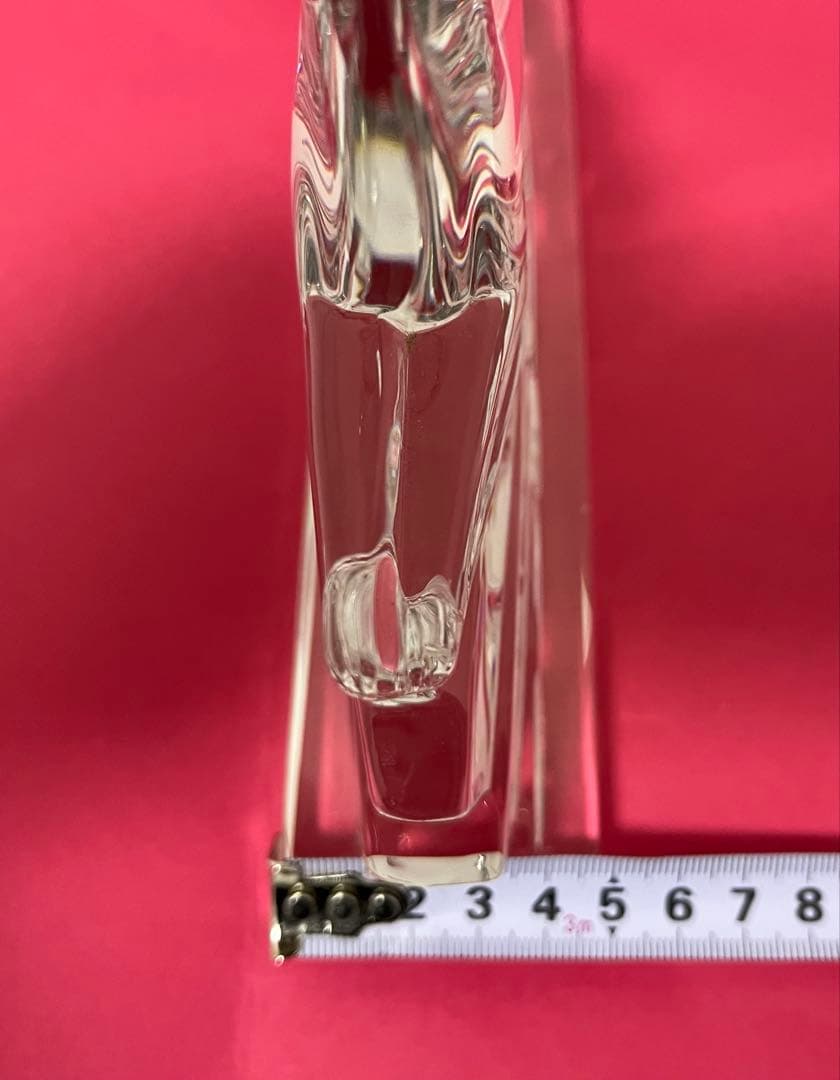 【即決価格】 BACCARAT バカラ クリスタル 鹿 置物