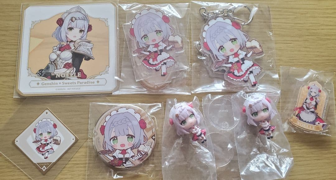 原神　ノエル　8点セットまとめ売り